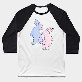 Twin Bunnies Baseball T-Shirt